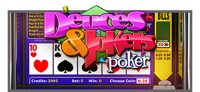 Deuces and Jokers Video Poker
